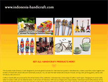 Tablet Screenshot of indonesia-handicraft.com